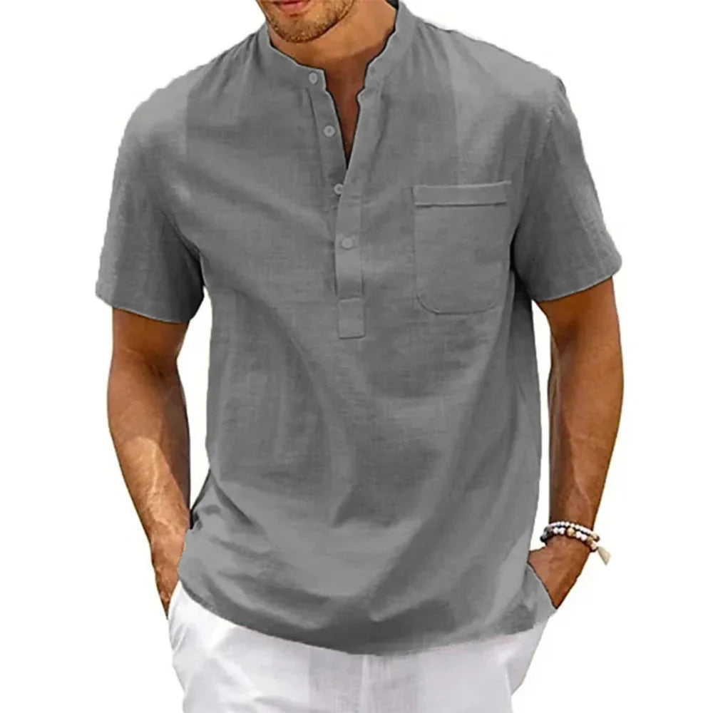 Camisa de Linho Masculina Georgio
