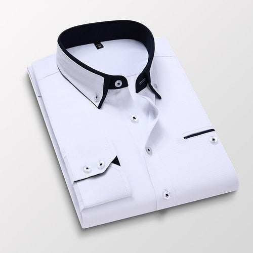 Camisa Social Plus Size Masculina Carino