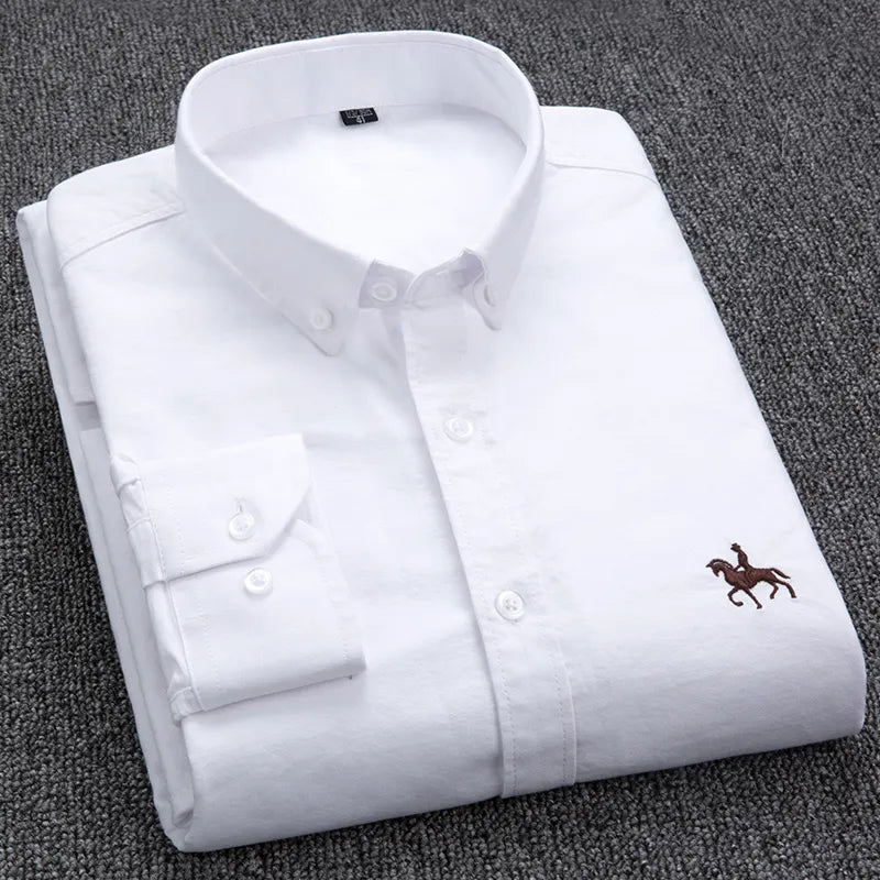 Camisa Masculina Cavalins Manga Longa