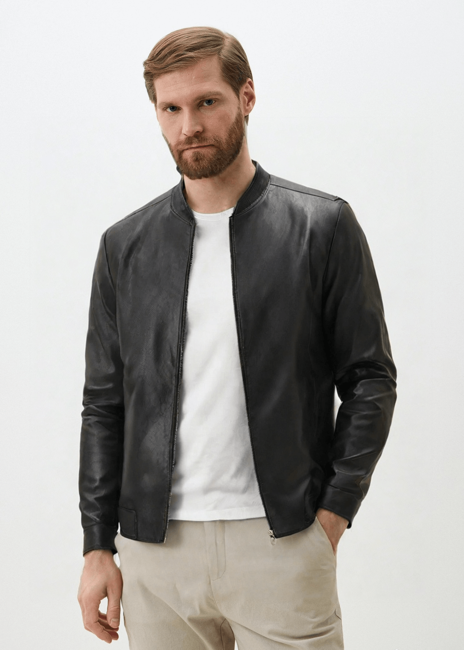 Jaqueta de Couro Dallas