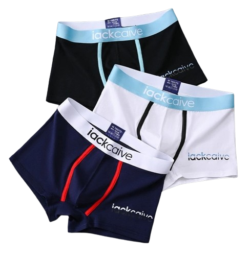 Cueca Boxer respirável life-man(compre 1 leve 3)