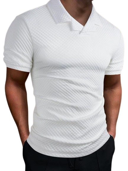 Camisa Polo Masculino Respirável-slin fashion