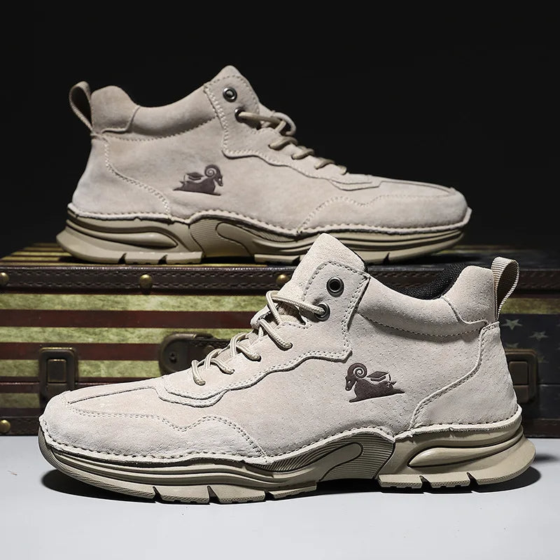 Bota Masculina De Couro L Deck