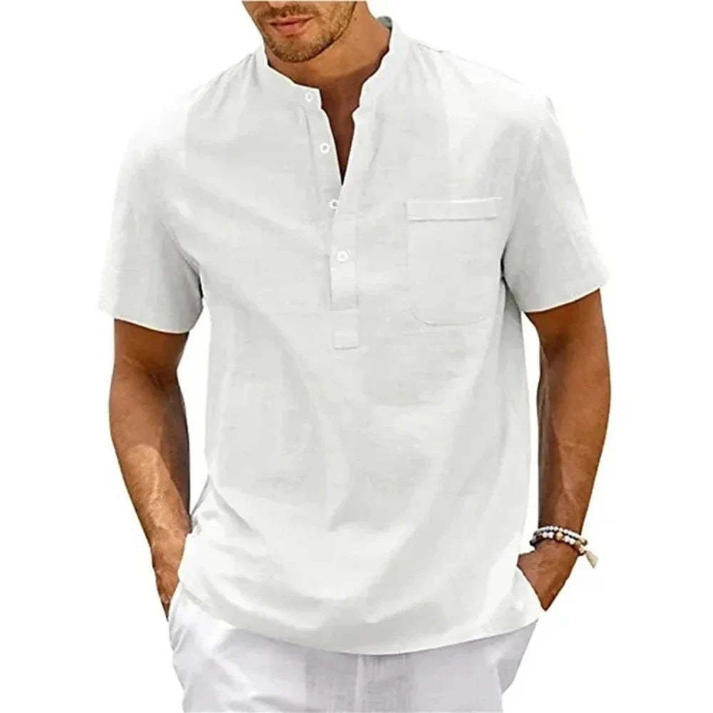 Camisa de Linho Masculina Georgio