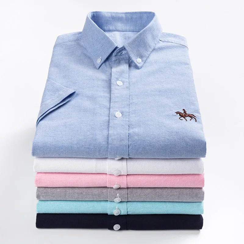 Camisa Masculina Cavalins Manga Curta