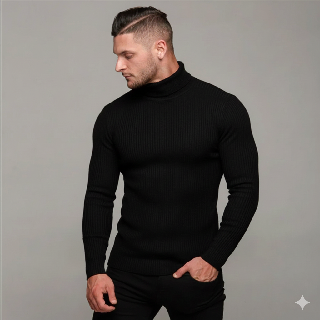 Suéter Social Gola Alta Canelado(COMPRE 1 LEVE 2)