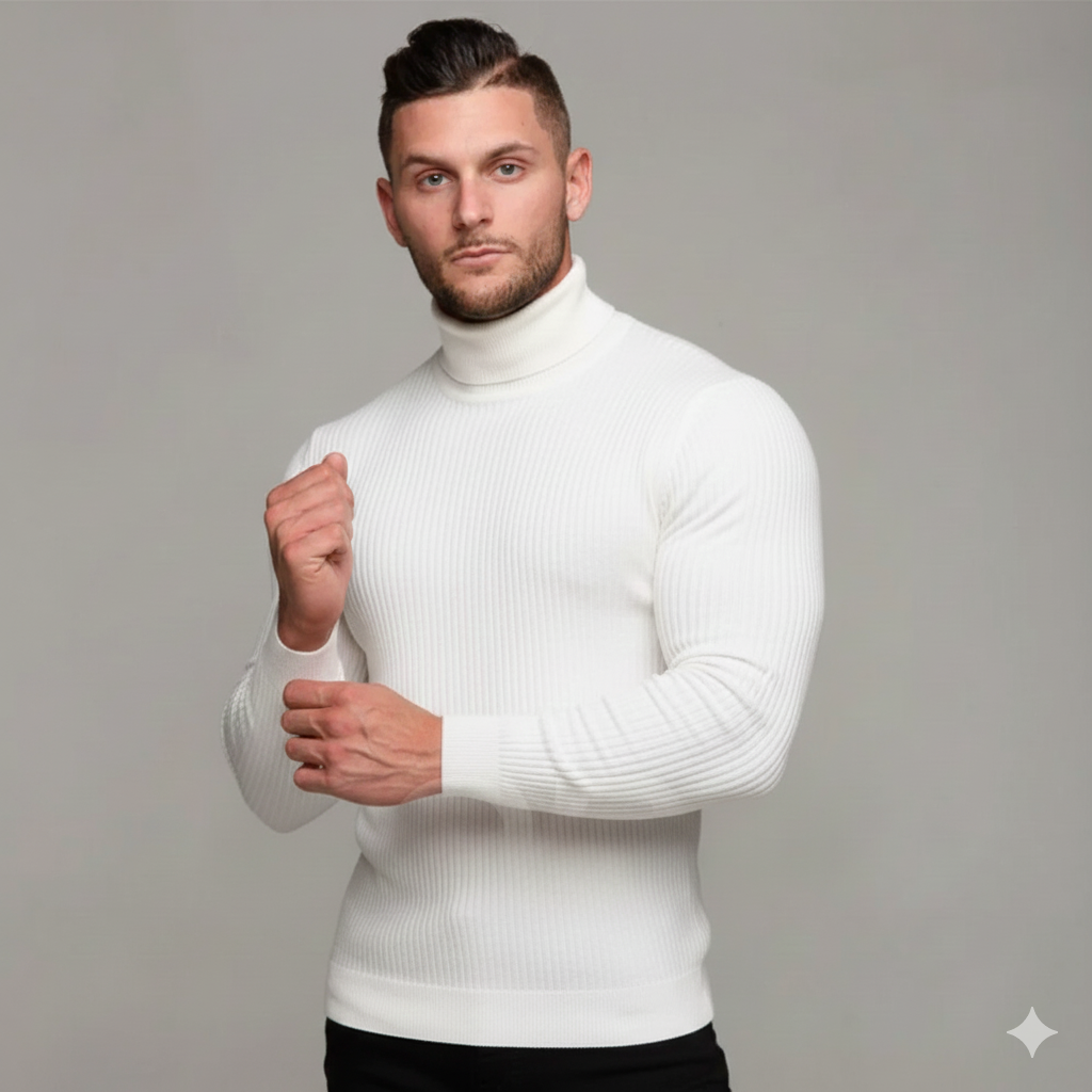 Suéter Social Gola Alta Canelado(COMPRE 1 LEVE 2)