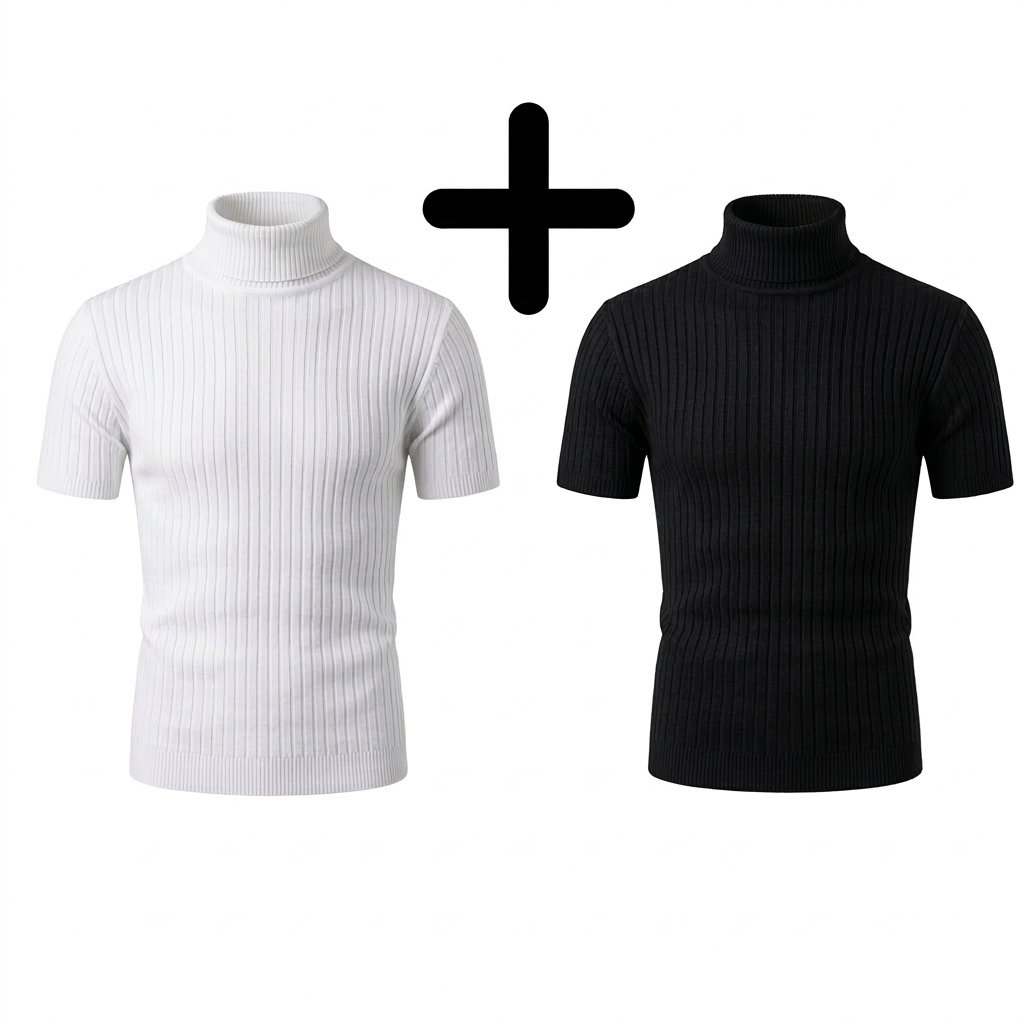 Camisa Slin Gola Alta Canelada(COMPRE 1 LEVE 2)