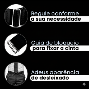CINTO VIRTUS BELT-SUSPENSÓRIO PARA CAMISA SOCIAL