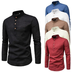 Camisa Masculina Slin Fachion-(abertura com botões)