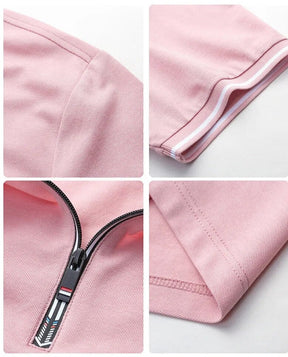 Camisa Masculina Polo Zíper