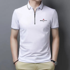 Camisa Masculina Polo Zíper