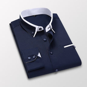 Camisa Social Plus Size Masculina Carino