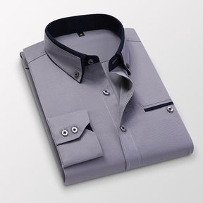 Camisa Social Plus Size Masculina Carino