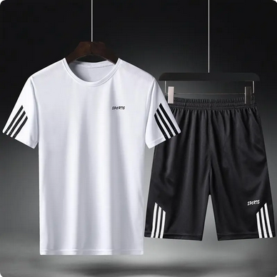 Camisa e Short Esportivo (com Secagem Rápida)