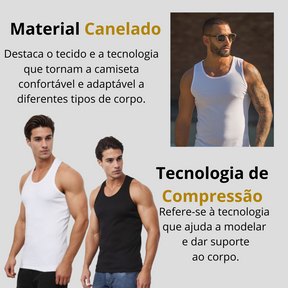 Kit Camisetas Slin Shape (Tecido Premium)