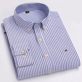 Camisa Masculina Listrada Vittorio Manga Longa