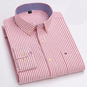 Camisa Masculina Listrada Vittorio Manga Longa