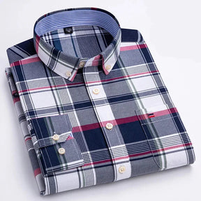 Camisa Masculina Xadrez Texas Manga Longa
