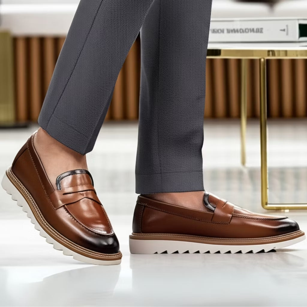 👞 Mocassim Sartorial – Elegância e Conforto em Cada Passo